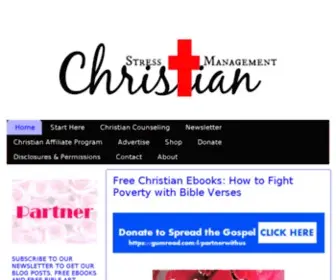 Christianstressmanagement.com(Christian Stress Management) Screenshot