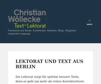 Christianwoellecke.de Screenshot