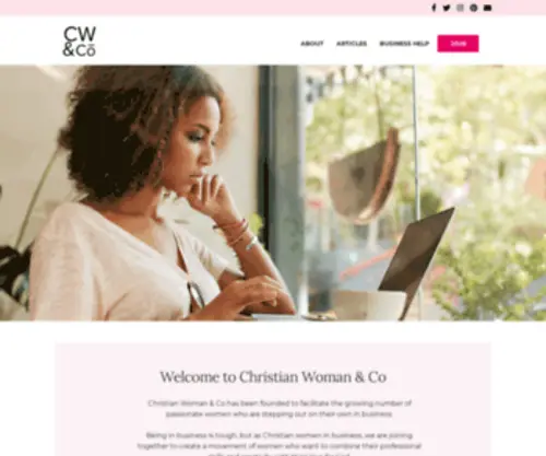 Christianwomanandco.com(Christian Women in Business and their success) Screenshot