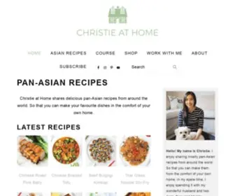 Christieathome.com(Asian Recipes) Screenshot