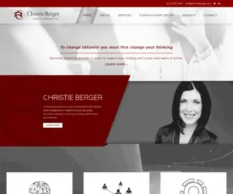 Christieberger.com(Christie Berger) Screenshot