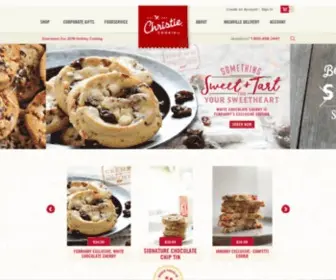 Christiecookies.com(The Christie Cookie Co) Screenshot