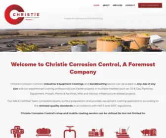 Christiecorrosion.ca(Painting, Coating and Insulating Services in Lloydminster, Alberta) Screenshot