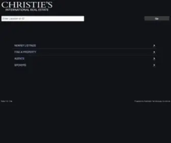 Christiesgreatestates.com(Christiesgreatestates) Screenshot