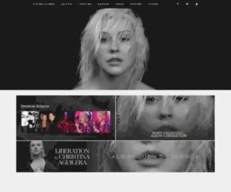 Christinaaguilera.com.pl(Christina Aguilera Poland) Screenshot