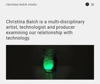 Christinabalch.com(Christina balch studio) Screenshot