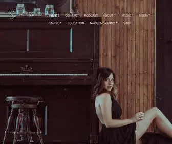 Christinacustode.com(Singer Songwriter) Screenshot