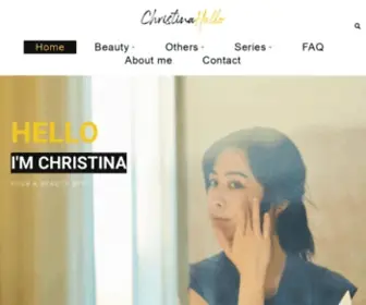 Christinahello.com(All things k) Screenshot