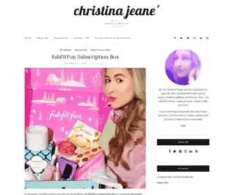 Christinajeane.com(Christina jeane´) Screenshot