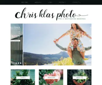 Christinaklasphotography.com(Chris Klas Photo) Screenshot