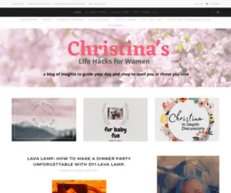 Christinas-Life-Hacks-For-Women-Over-50.com(Life Hacks for Women) Screenshot