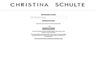 Christinaschulte.com(Christina Schulte / Mode) Screenshot