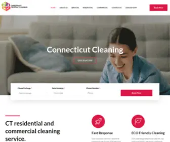 Christinascleaningct.com(Christinas Cleaning CT) Screenshot