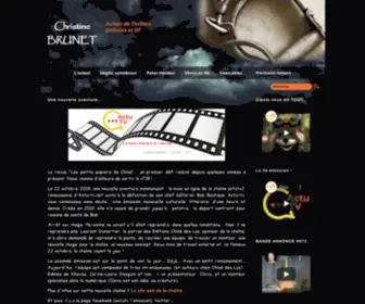 Christine-Brunet.com(L'auteur) Screenshot