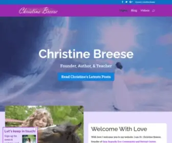 Christinebreese.com(Christine Breese) Screenshot