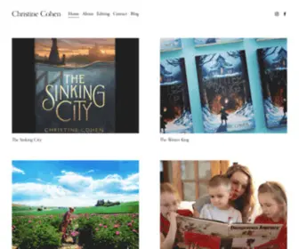 Christinedcohen.com(Christine Cohen) Screenshot