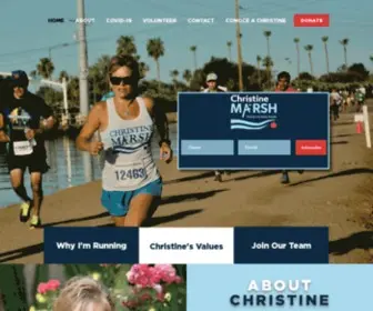 Christineportermarsh.com(Former Teacher of the Year Christine Porter Marsh) Screenshot