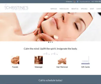 Christinesdayspa.com(Christinesdayspa) Screenshot