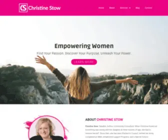 Christinestow.com.au(Ignite your passion) Screenshot