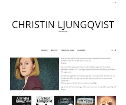 ChristinljungqVist.se(Christin Ljungqvist) Screenshot