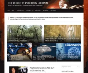Christinprophecyblog.org(The Christ in Prophecy Journal) Screenshot