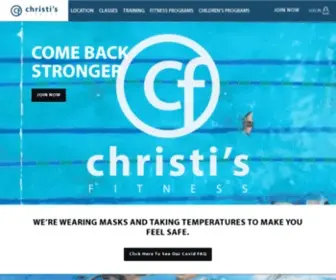 Christisfitness.com(Christi's Fitness) Screenshot