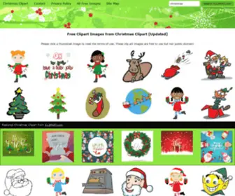 Christmas-Clipart.com(Free Christmas Clipart and Photos for Download) Screenshot