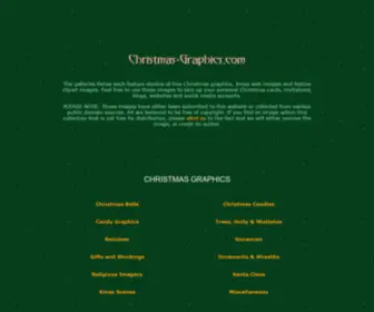 Christmas-Graphics.com(Christmas Graphics) Screenshot