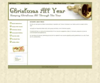 Christmasallyear.org(Christmas All Year Home) Screenshot