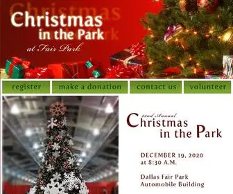 Christmasatfairpark.com(Christmas in the Park at Fair Park) Screenshot