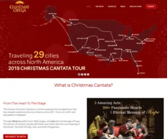 Christmascantata.us(Christmas Cantata) Screenshot