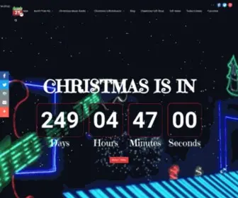 Christmascountdownlive.com(Countdown to Christmas 2021) Screenshot