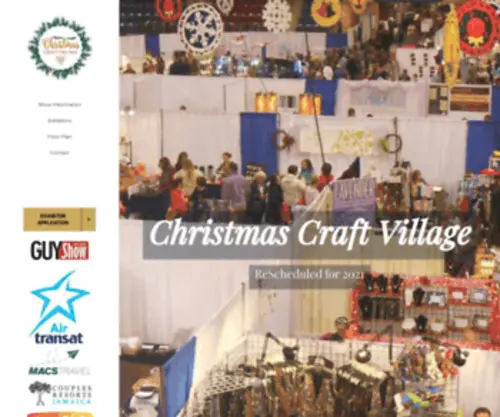 Christmascraftvillage.com(Festival of Crafts) Screenshot