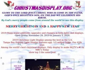 Christmasdisplay.org(Christmasdisplay) Screenshot