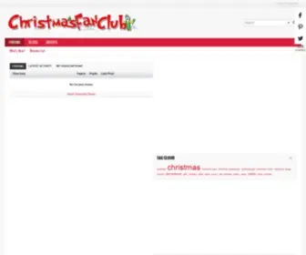 Christmasfanclub.com(Christmasfanclub) Screenshot