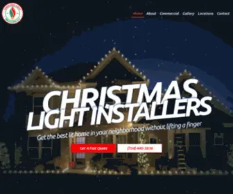 Christmaslightinstallersllc.com(Christmas light Installers LLC) Screenshot