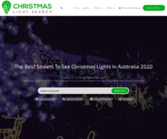 Christmaslightsearch.com.au(The best christmas lights in australiasuburbs) Screenshot
