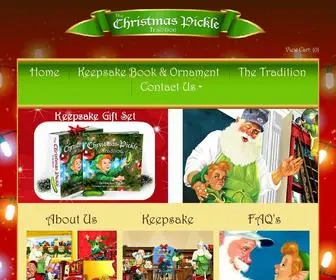 Christmaspickletradition.com(The Christmas Pickle Tradition) Screenshot