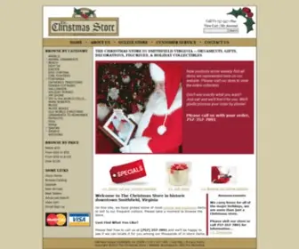 ChristmasStoresmithfield.com(The Christmas Store of Smithfield) Screenshot