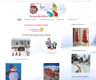 Christmastimedecor.com(Christmas House Decorations) Screenshot