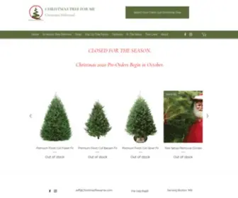 Christmastree4ME.com(CHRISTMAS TREE FOR ME l Boston) Screenshot