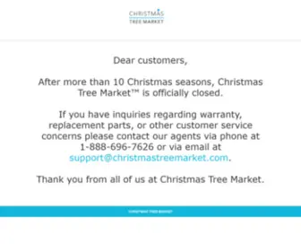 Christmastreemarket.com(Christmas Tree Market) Screenshot