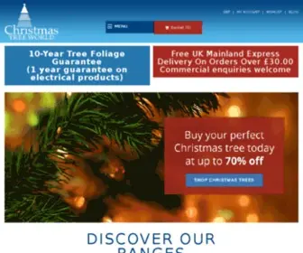 Christmastreeworld.co.uk(The UK's #1 Christmas Tree Shop) Screenshot