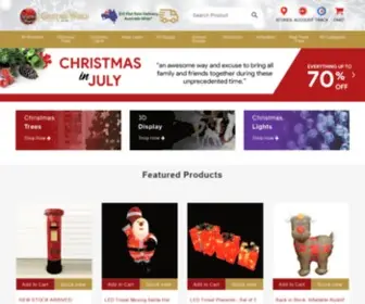 Christmasworld.com.au(Christmas World) Screenshot