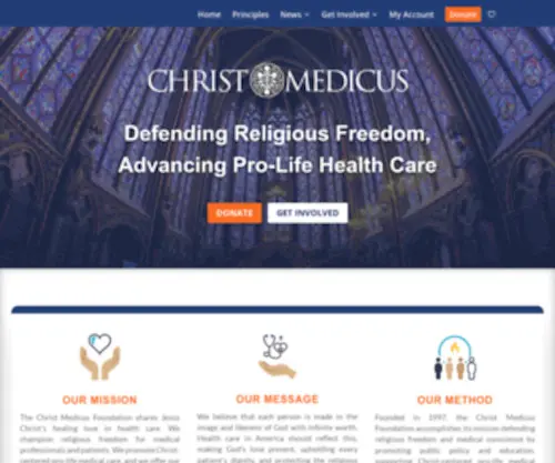 Christmedicus.org(Christmedicus) Screenshot