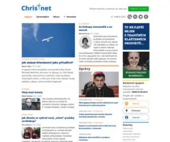 Christnet.eu(Magazín) Screenshot
