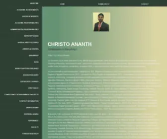 Christoananth.com(Christo Ananth) Screenshot