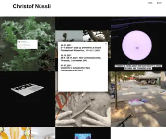 Christofnuessli.ch(Nüssli) Screenshot