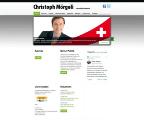 Christoph-Moergeli.ch(EOL PHP) Screenshot