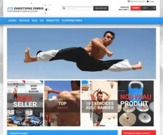 Christophe-Carrio.com(Course à pied) Screenshot